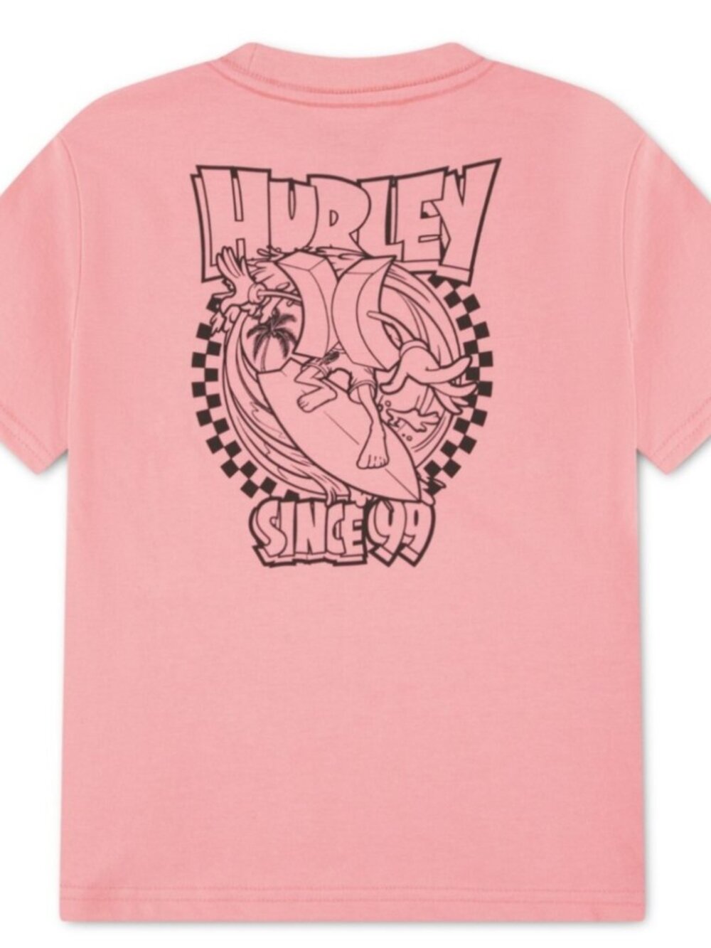 Hurley Icon Surfer Short Sleeve Graphic T-Shirt for Boys Size 7 NWT